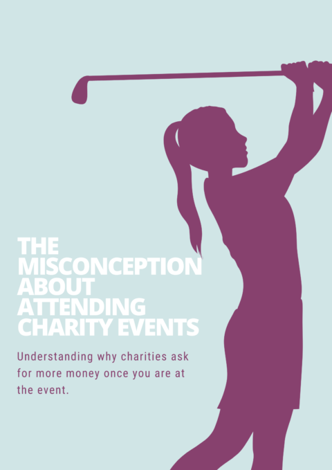 Misconception about charity events