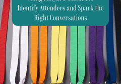 But one of our clients recently tried something a bit different—and it worked even better than expected: they used lanyard colours.